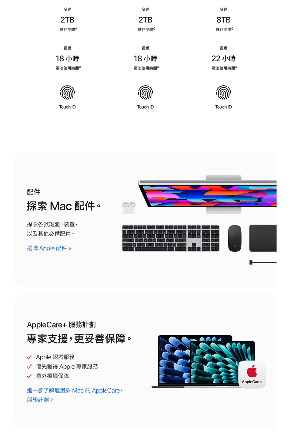   MacBook Air 13 吋及 15 吋